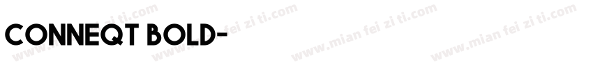 conneqt bold字体转换